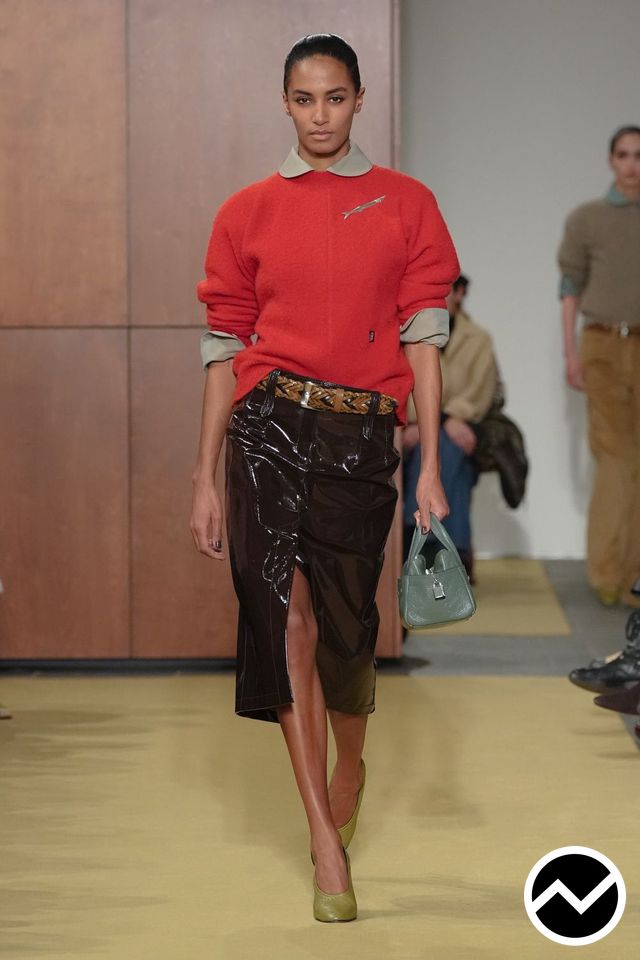 Tory Burch FW26 womenswear, look 1