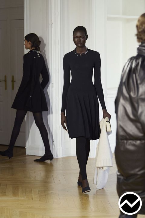Toteme, FW26 womenswear, Knee Length Dress, look 10