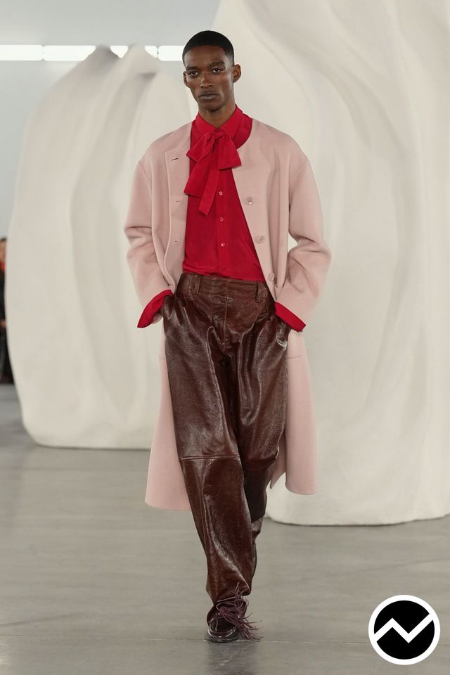 Ulla Johnson, FW26 menswear, Dusty Rose, look 45