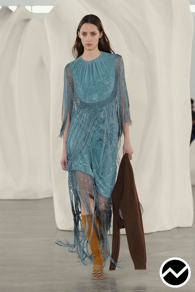 Ulla Johnson, FW26 womenswear, Teal, look 48