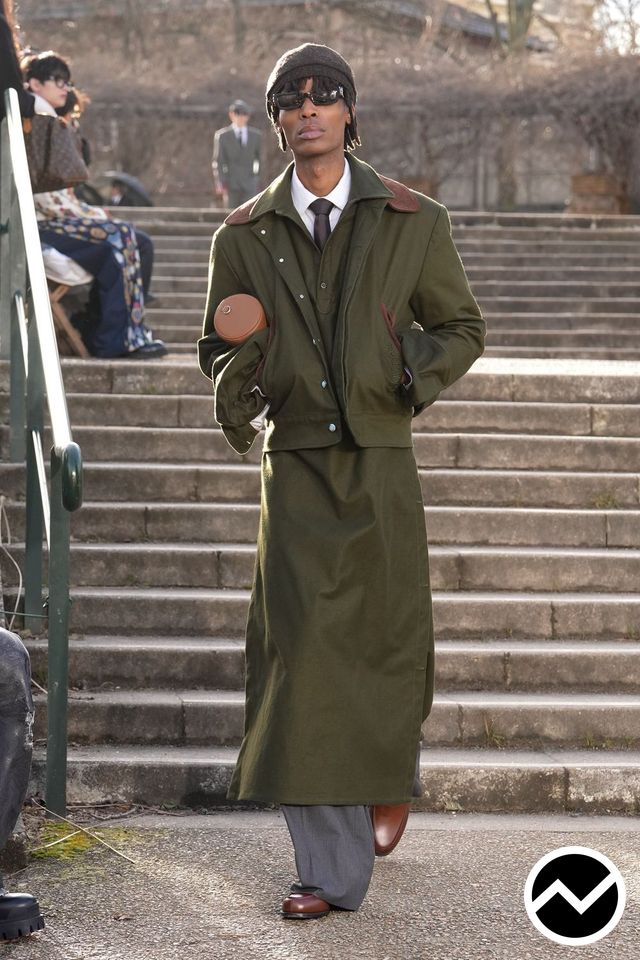 3.paradis, FW26 menswear, Botanical Green, look 16