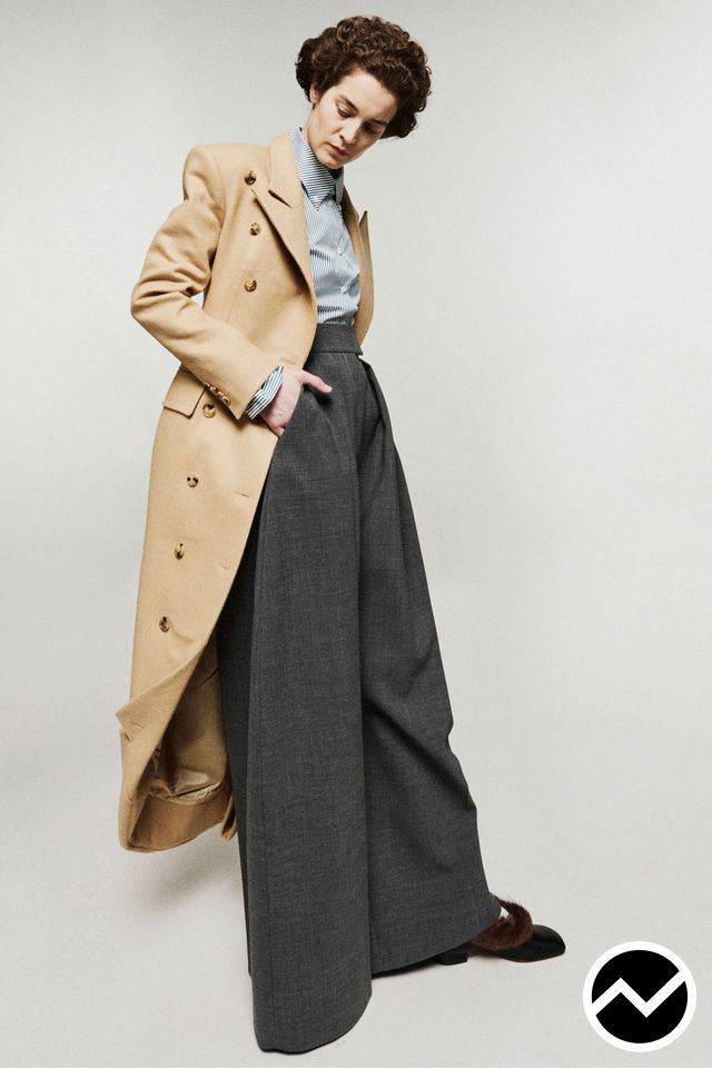 A.w.a.k.e. Mode, FW26 womenswear, Double Breasted Coat, look 10