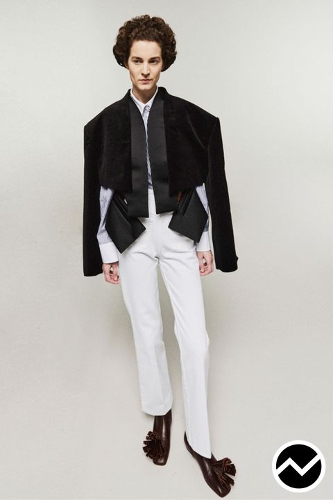 A.w.a.k.e. Mode, FW26 menswear, Shawl Jacket, look 45