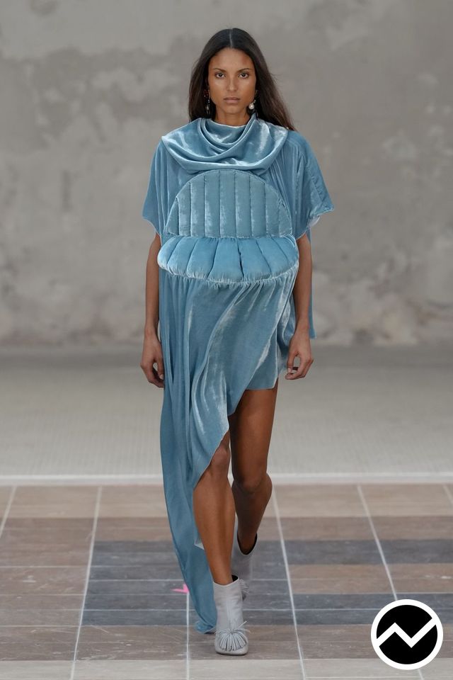 Abra, FW26 womenswear, Asymmetric Hem Dress, look 8
