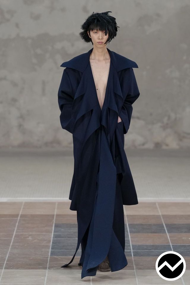 Abra, FW26 womenswear, Midnight Blue, look 21
