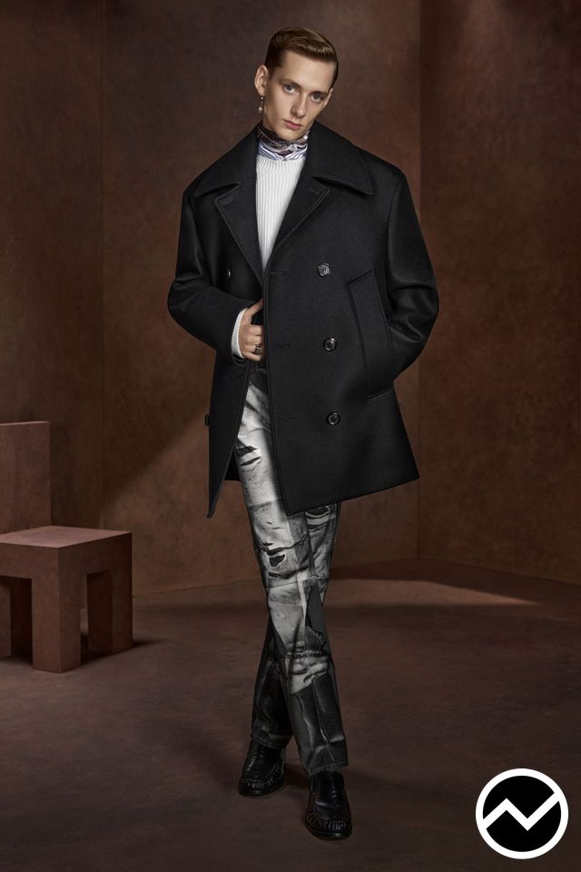 Acne Studios, FW26 menswear, Rib Knit, look 11
