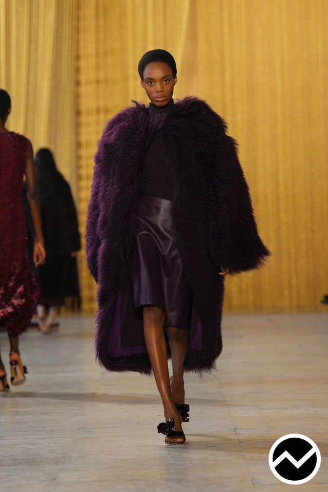 Akris, FW26 womenswear, Fur, look 16