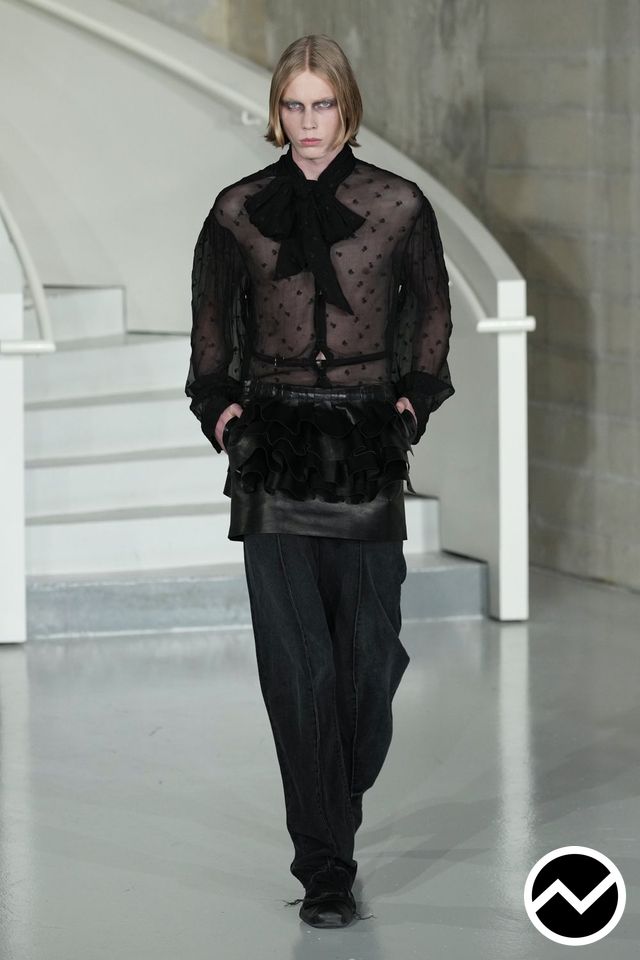 Alainpaul, FW26 menswear, Sheer, look 42
