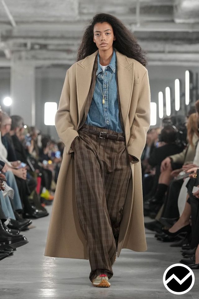 Ami Paris, FW26 menswear, Camel, look 8