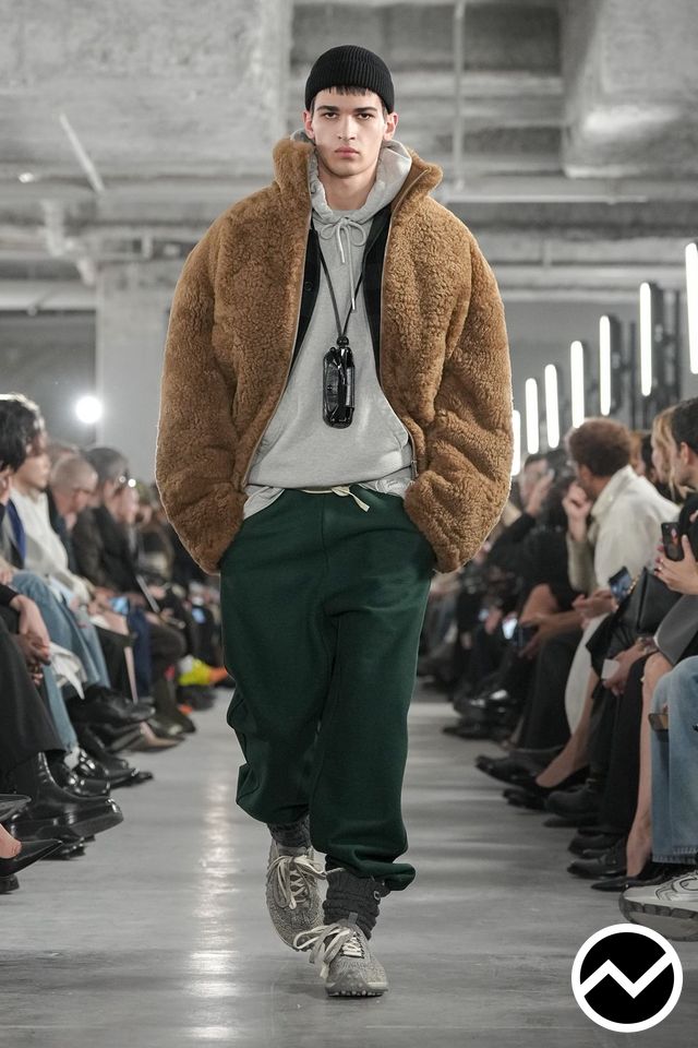 Ami Paris, FW26 menswear, Fleece, look 25