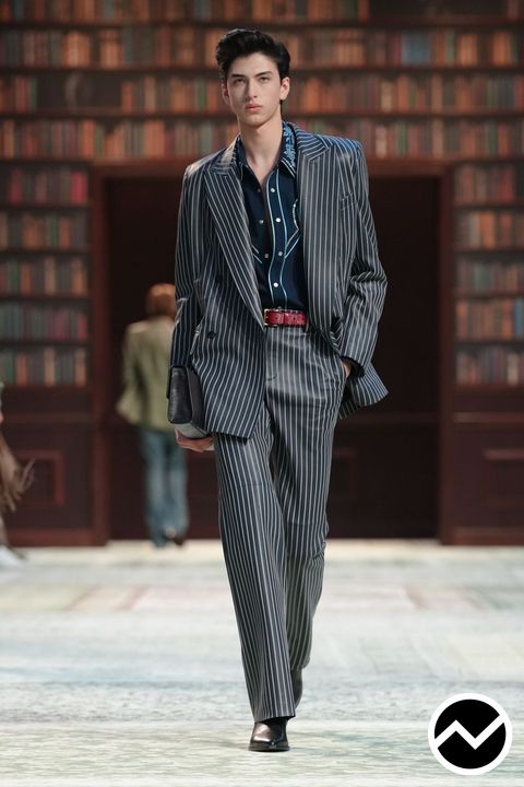 Amiri, FW26 menswear, Striped, look 38