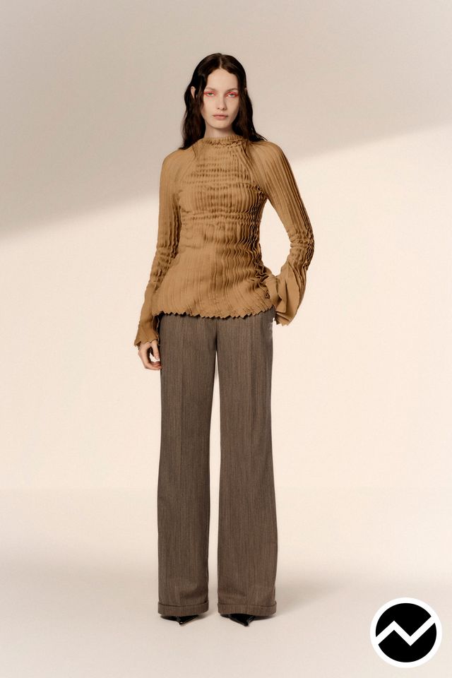 Ardazaei, FW26 womenswear, Rust, look 5