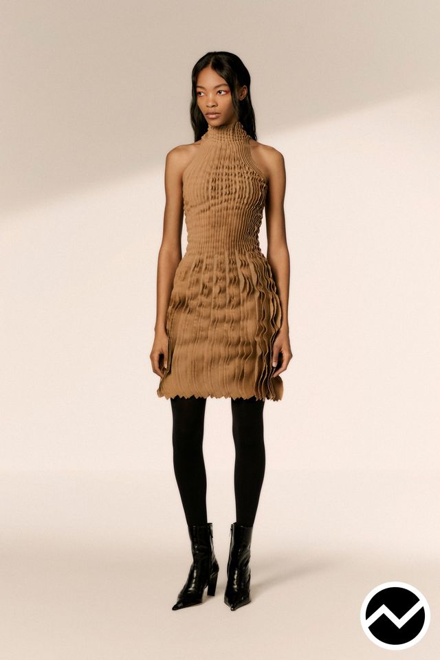 Ardazaei, FW26 womenswear, Caramel, look 6
