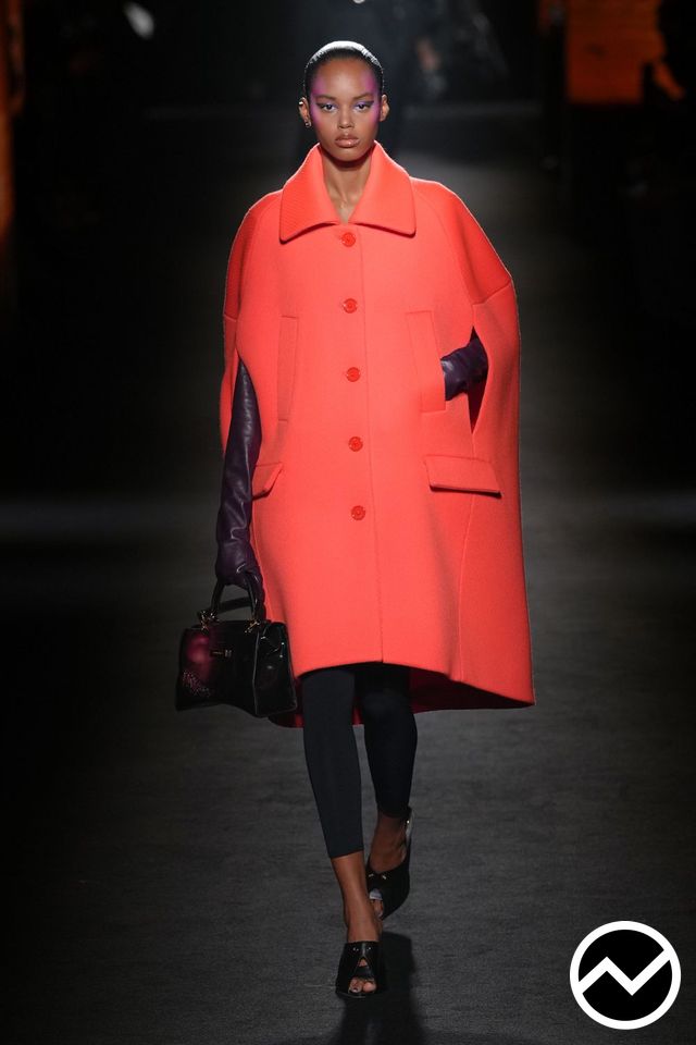 Balenciaga, FW26 womenswear, Coral, look 11