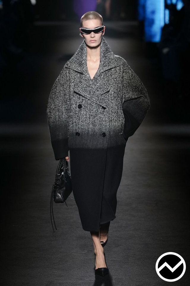 Balenciaga, FW26 womenswear, Herringbone, look 36