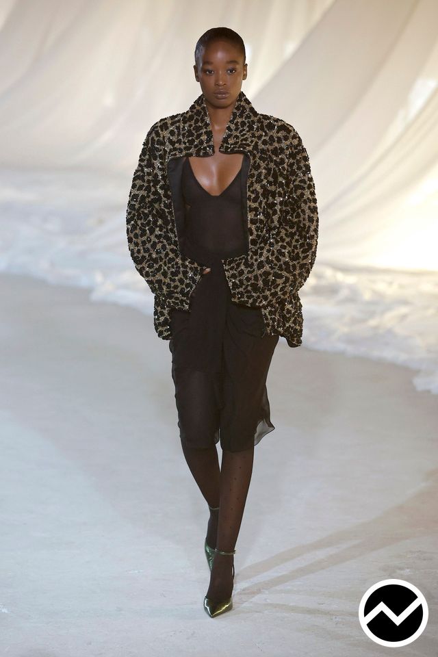 Balmain, Balmain FW26 womenswear, look 31