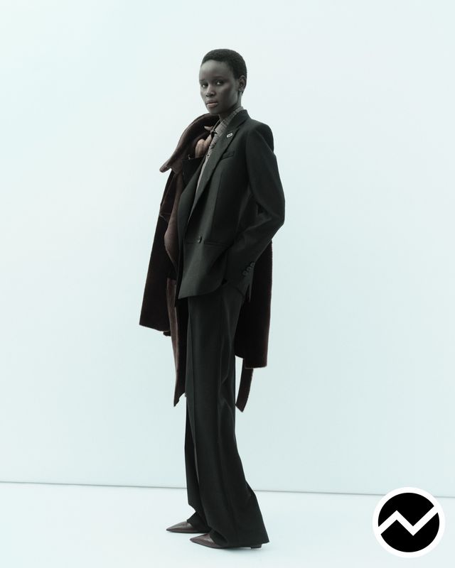 Barbara Bui, FW26 menswear, Wide Leg Pants, look 4