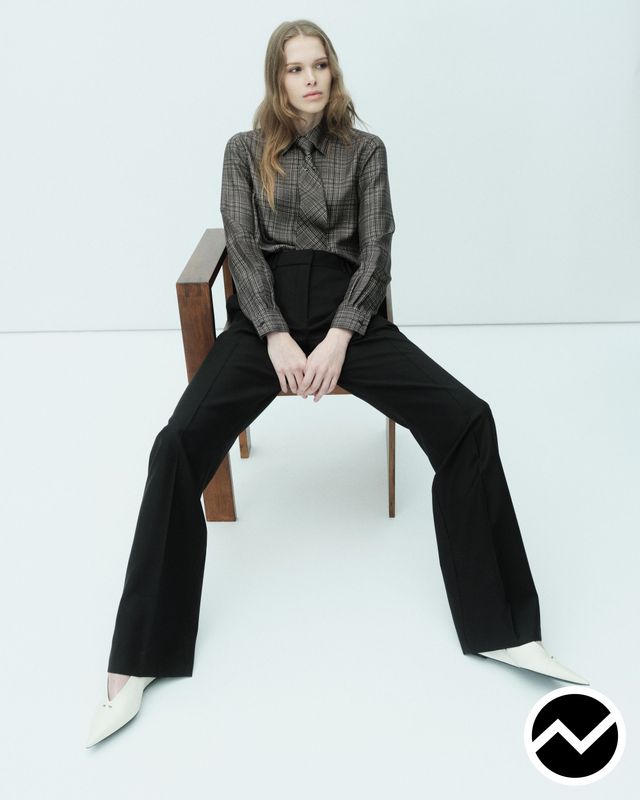 Barbara Bui, FW26 womenswear, High-Rise Pants, look 18