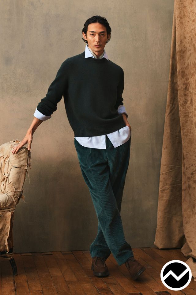 Berluti, FW26 menswear, Rolled Up Sleeve Shirts, look 16
