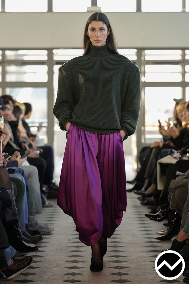 Burc Akyol, FW26 womenswear, Ombre, look 5