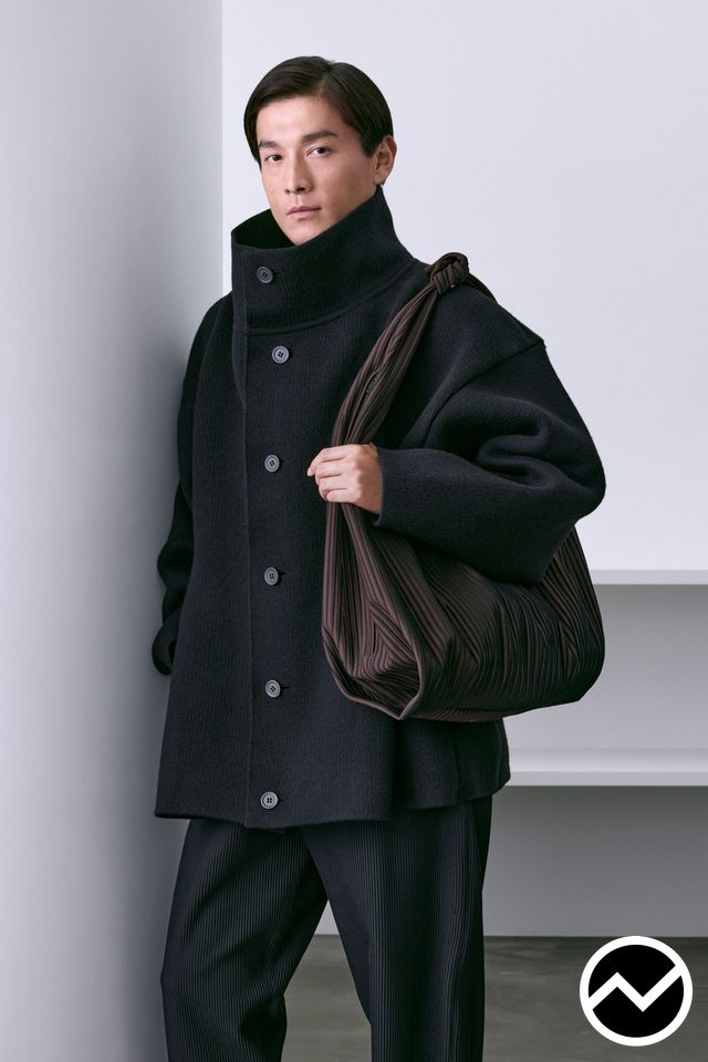 Cfcl, FW26 menswear, Buttoned Sweater, look 14