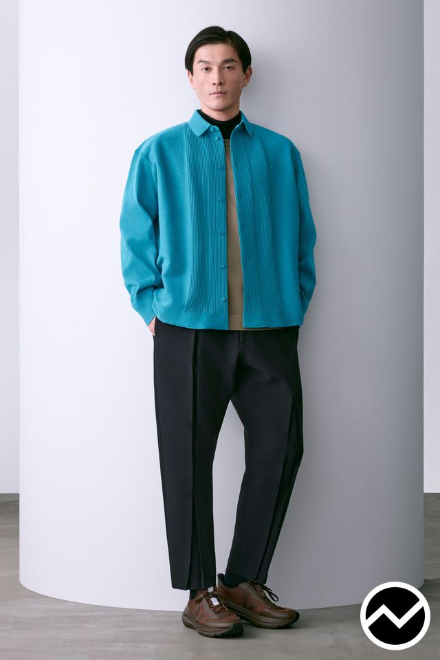 Cfcl, FW26 menswear, Teal, look 21