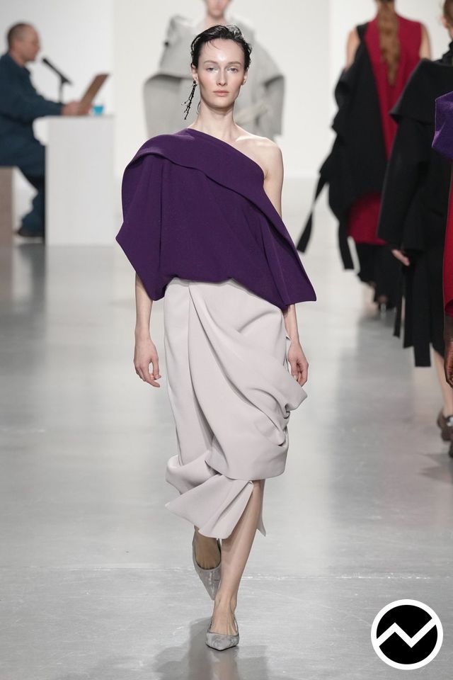 Cfcl, FW26 womenswear, Draped Skirts, look 17