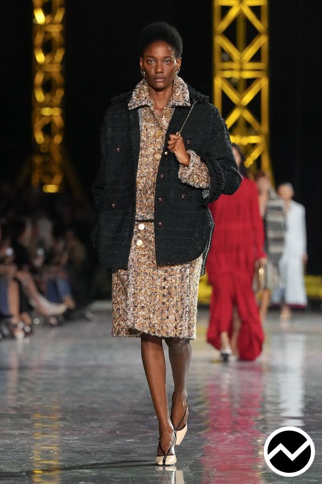 Chanel, FW26 womenswear, Boucle, look 7