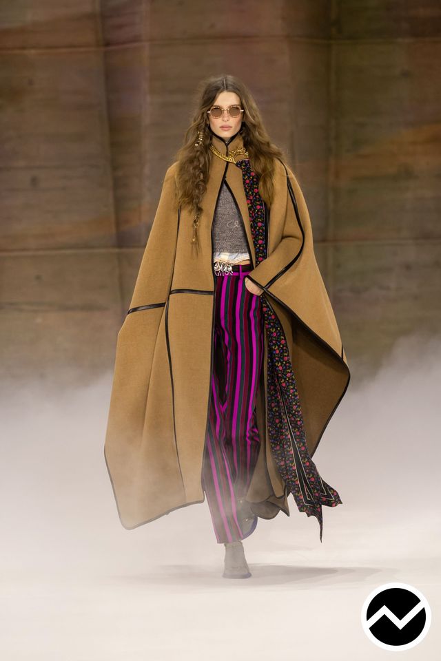 Chloé, FW26 womenswear, Fuchsia, look 27