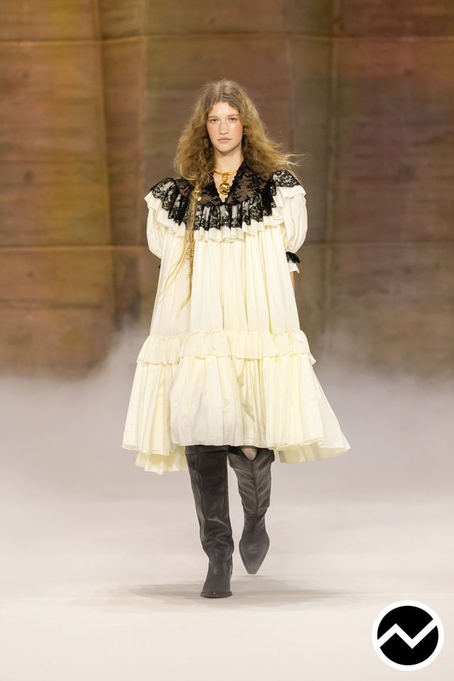 Chloé, FW26 womenswear, Butter Yellow, look 43