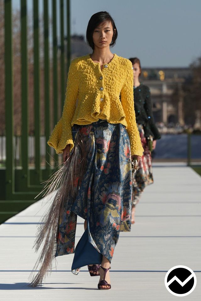 Christian Dior, FW26 womenswear, Mustard, look 52