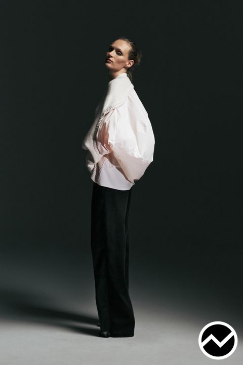 Christopher Esber, FW26 womenswear, Longline Blouse, look 12