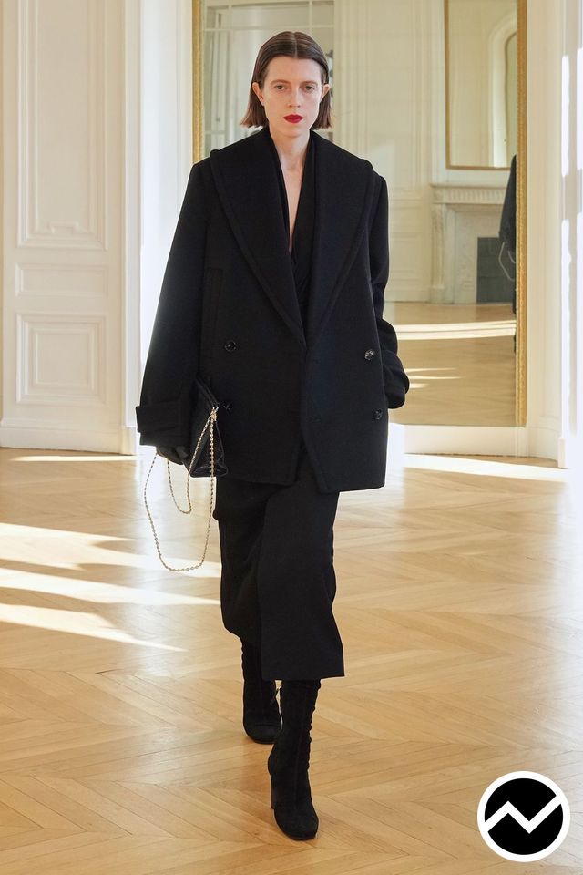 Co, FW26 womenswear, Double Breasted Coat, look 24