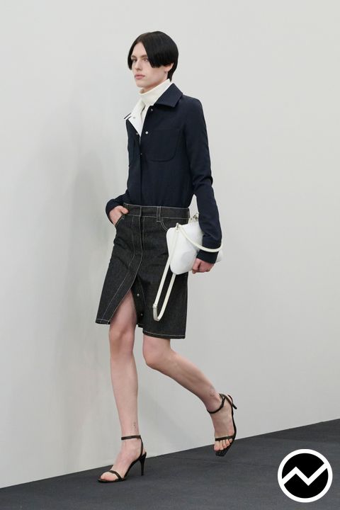 Courrèges, FW26 womenswear, Denim, look 13