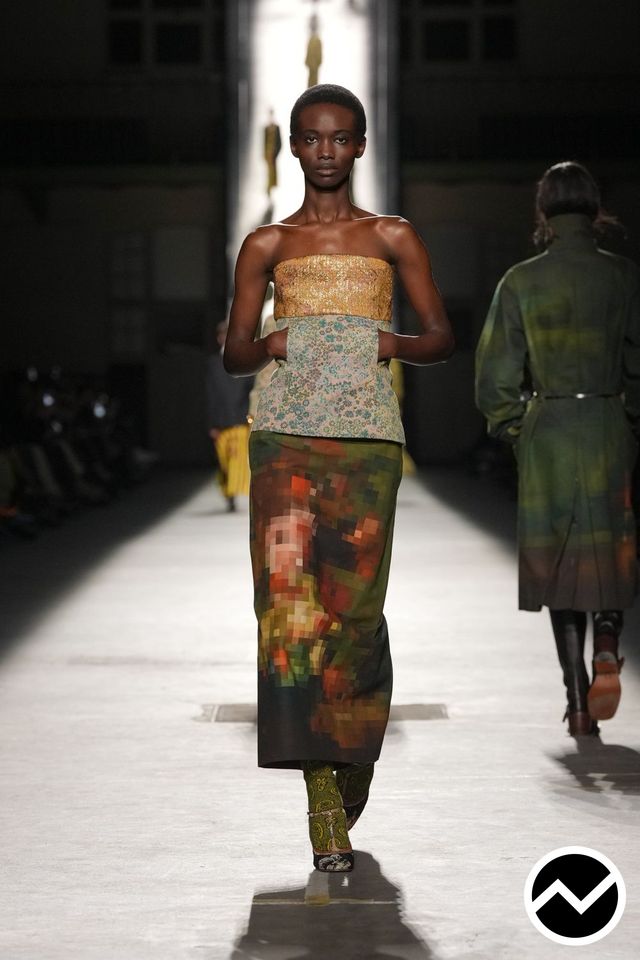 Dries Van Noten, FW26 womenswear, Paisley, look 15