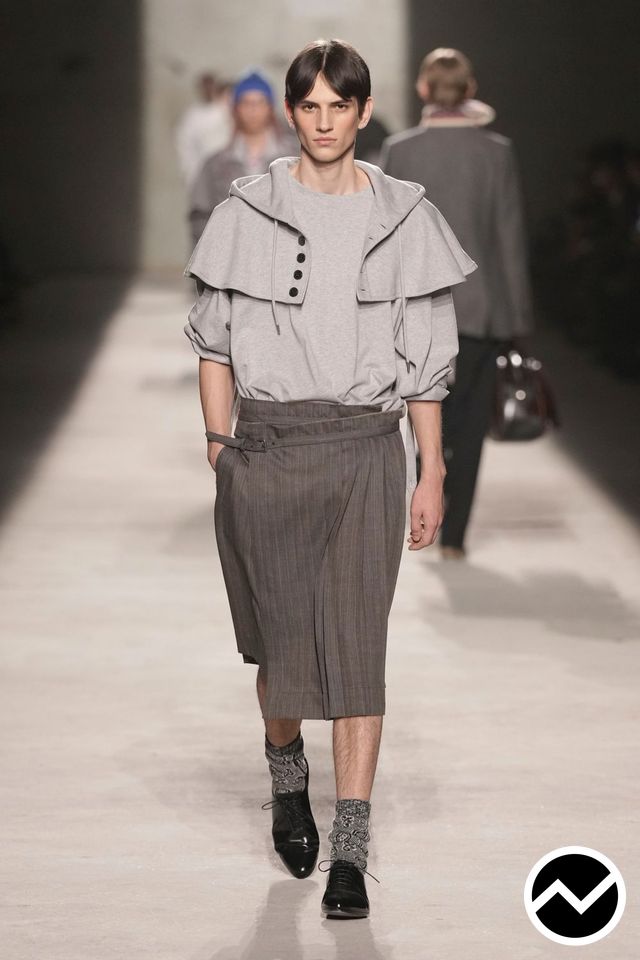 Dries Van Noten, FW26 menswear, Bermuda Shorts, look 11