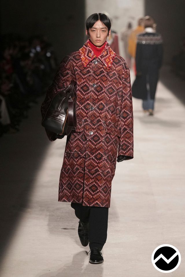 Dries Van Noten, FW26 menswear, Geometric, look 56