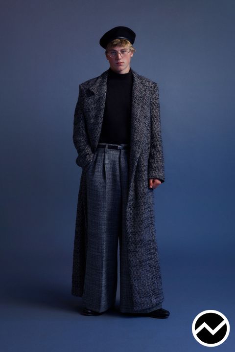 Erl, FW26 menswear, High-Rise Pants, look 17