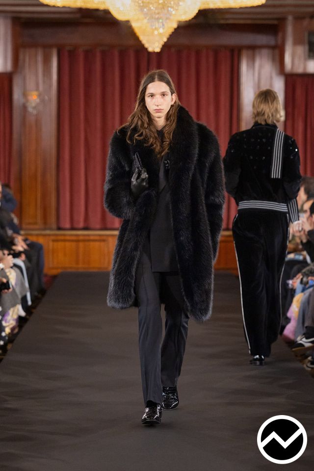 Ernest W. Baker, FW26 menswear, Fur, look 22
