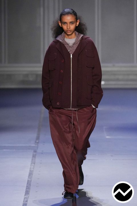 Études Studio, FW26 menswear, Wine, look 27