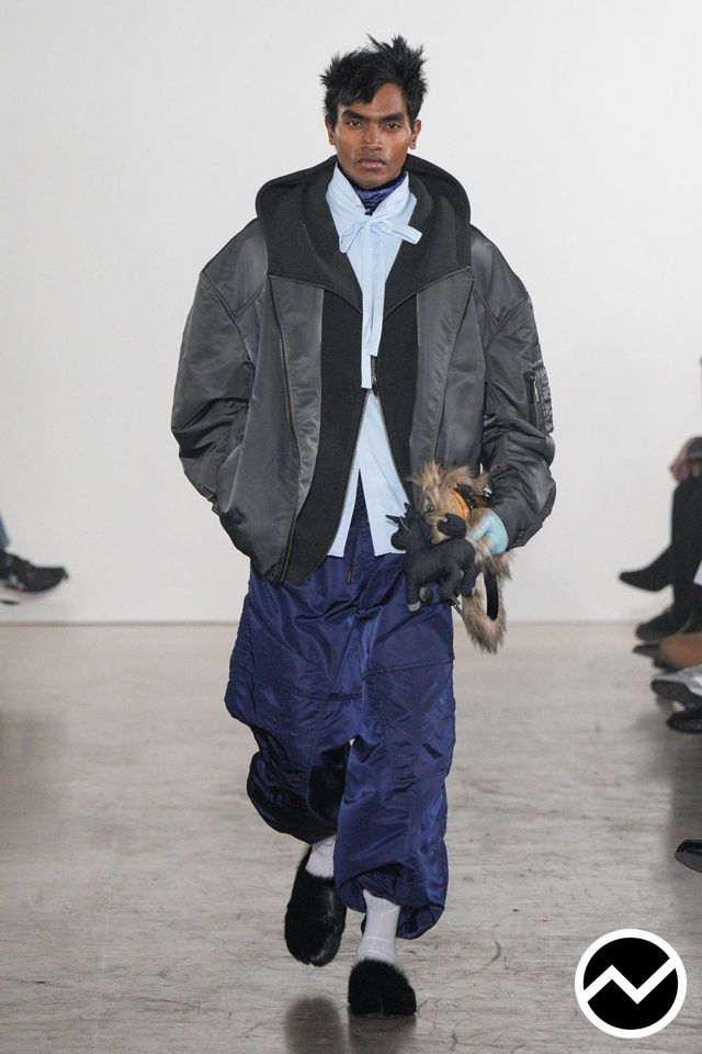 Feng Chen Wang, Feng Chen Wang FW26 menswear, look 4