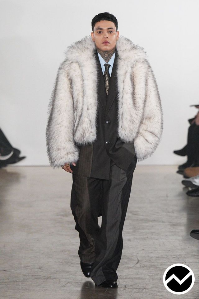 Feng Chen Wang, Feng Chen Wang FW26 menswear, look 15