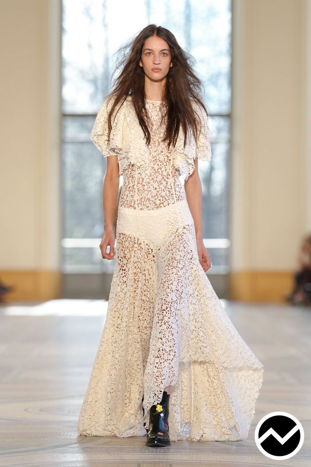 Gabriela Hearst FW26 womenswear, look 1