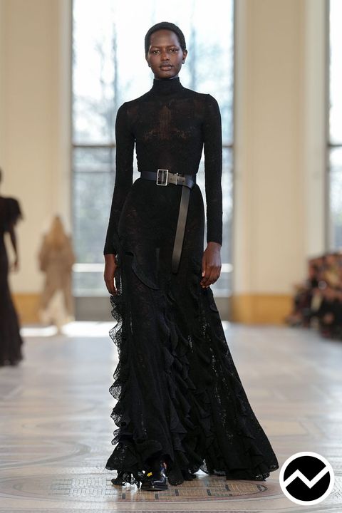 Gabriela Hearst, FW26 womenswear, Belted Dress, look 5