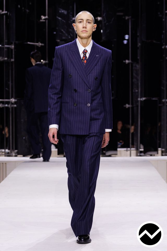 Givenchy, FW26 menswear, Lavender, look 18