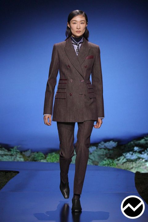 Hermès, FW26 womenswear, Double Breasted Jacket, look 51
