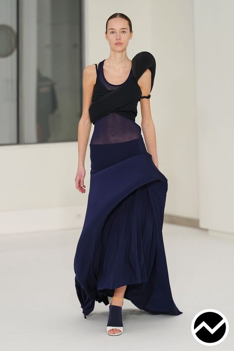 Institut Français De La Mode, FW26 womenswear, Draped Top, look 13