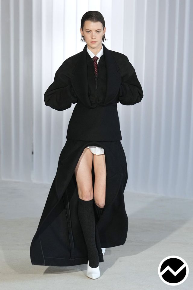 Jean Paul Gaultier, FW26 womenswear, High-Rise Skirts, look 2