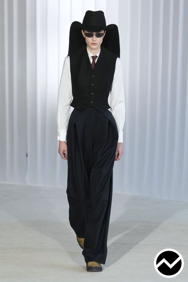 Jean Paul Gaultier, FW26 menswear, Tailored Vest, look 6