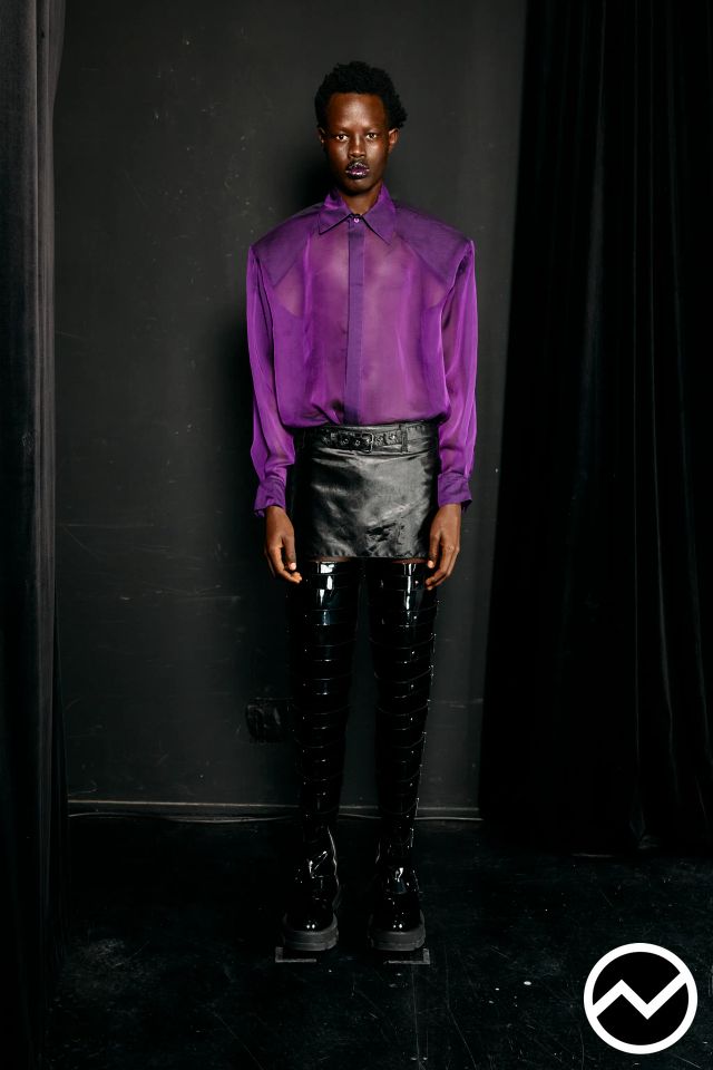 Jeanne Friot, FW26 menswear, Dress Shirts, look 4